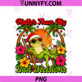 Hotter Than My Bad Decisions PNG, Funny Meme Frog Summer Beach PNG