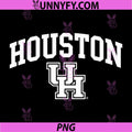 Houston Cougars PNG, Apparel Houston Arch Over Team Color PNG