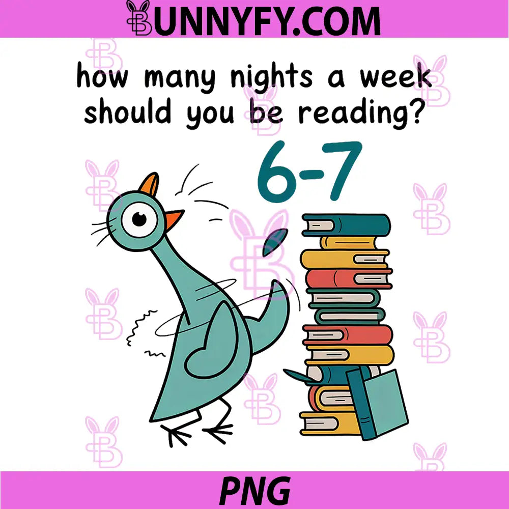 How Many Nights A Week Should You Be Reading 6-7 PNG, Book PNG