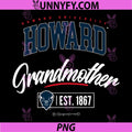 Howard University PNG, HU HBCU Grandmother PNG