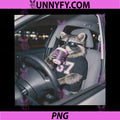 Humor Raccoon Drinking Iced Coffee PNG, Raccoon Sunglasses Driving Car 67 PNG