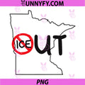 Minnesota Ice Out PNG, Anti Ice Protest Minnesota Map PNG