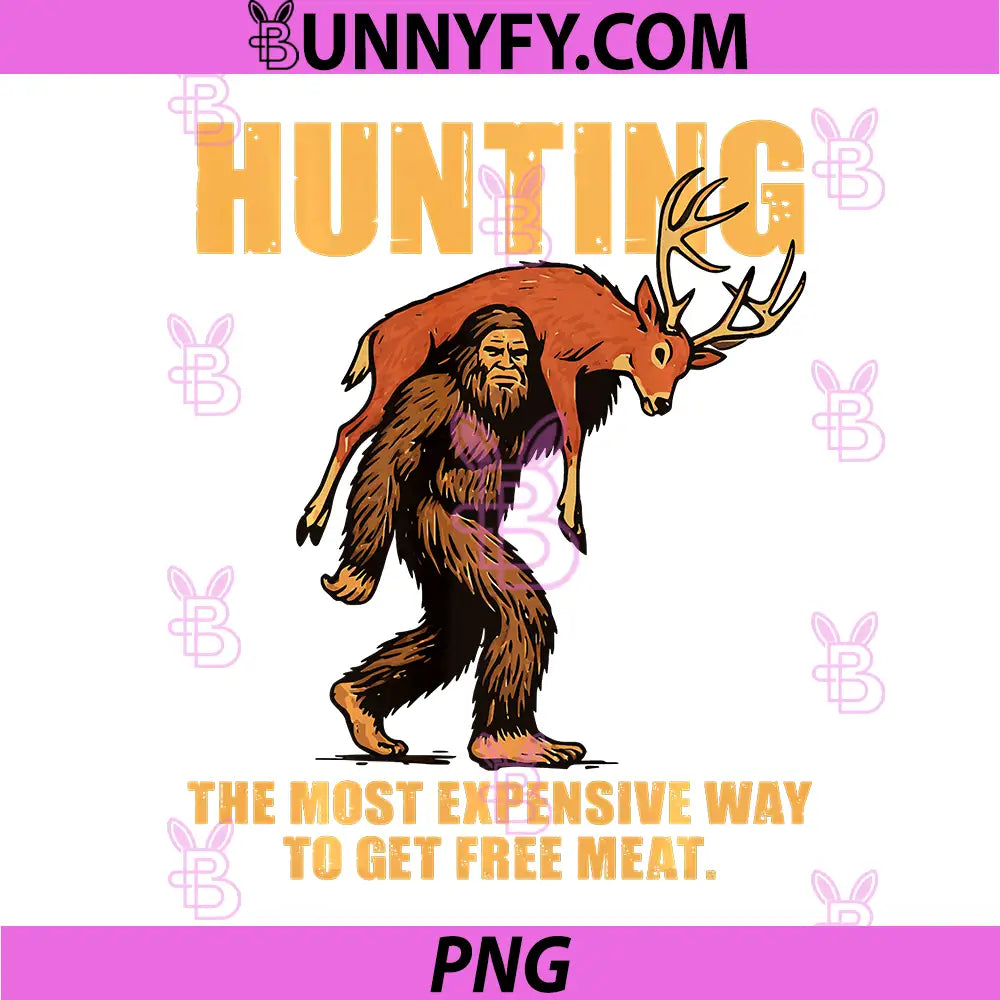 Hunting The Most Expensive Way to Get Free Meat PNG, Bigfoot PNG