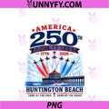 Huntington Beach America 250th PNG, Patriotic Pier Airshow PNG