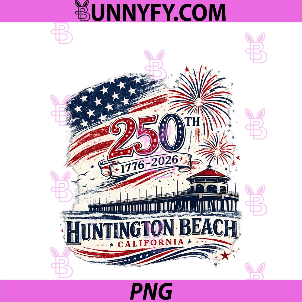 Huntington Beach PNG, America 250 Women's PNG