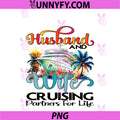 Husband and Wife Cruise 2026 PNG, Vacation Couple Cruise Cruising PNG