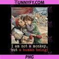 I Am Not A Monkey But A Human Being PNG, No War with Iran Protest PNG
