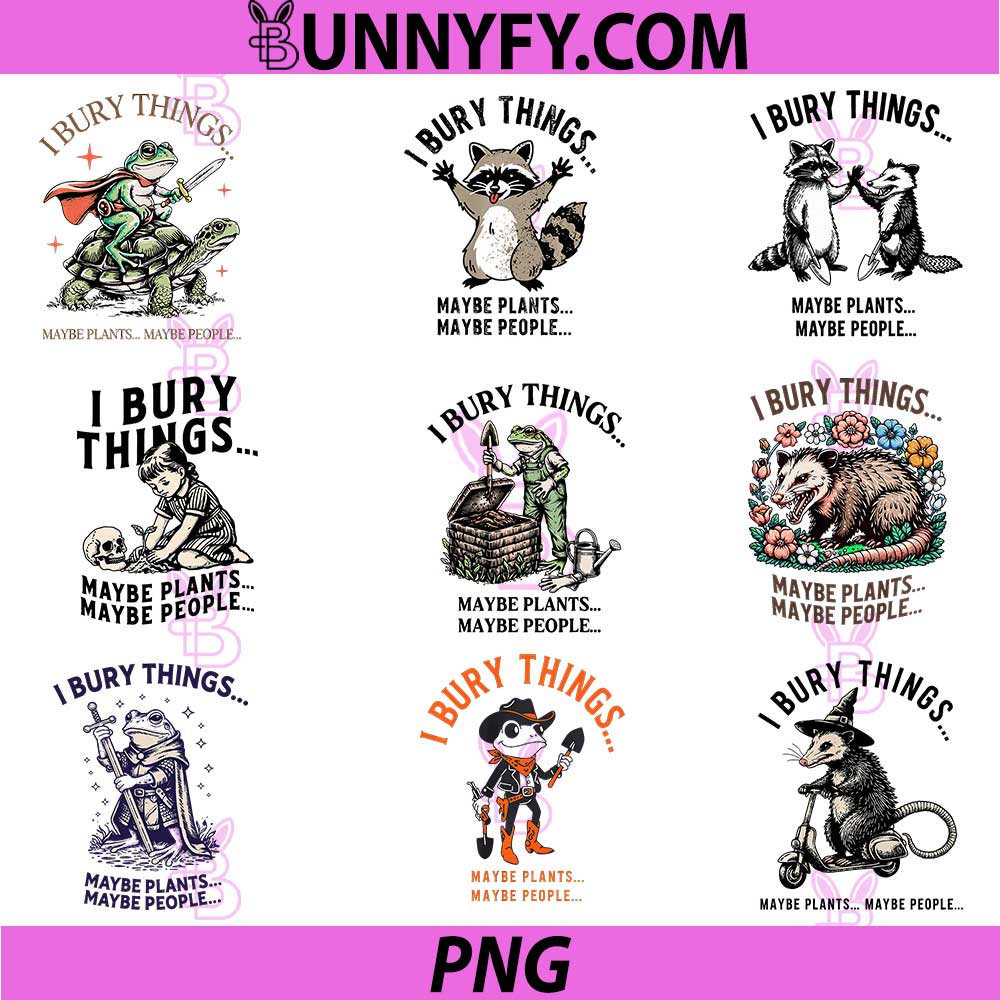 I Bury Things Maybe Plants Maybe People PNG, Opossum PNG