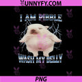 I Am Pibble Wash My Belly PNG, Funny Dog Clean My Belly Meme PNG