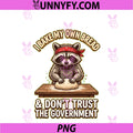 I Bake My Own Bread And Dont Trust The Government PNG, Raccoon G PNG