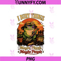 I Bury Things Maybe Plants Maybe People PNG, Funny Gardening Frog PNG