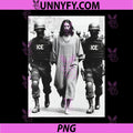ICE Arresting Jesus PNG, Jesus Social Commentary PNG