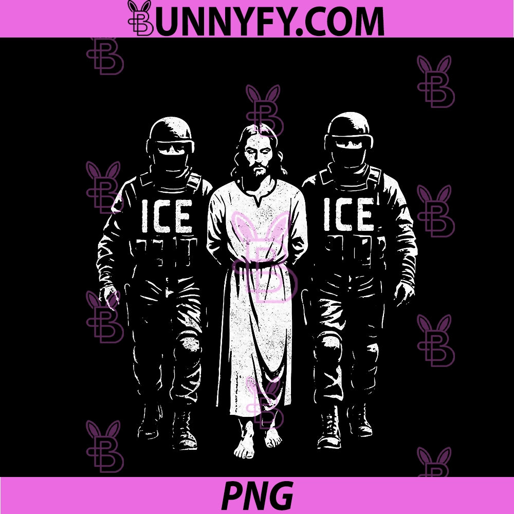 ICE PNG, Arresting Jesus PNG