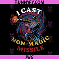 I Cast Non Magic Missile PNG, Funny Wizard Parody Meme PNG