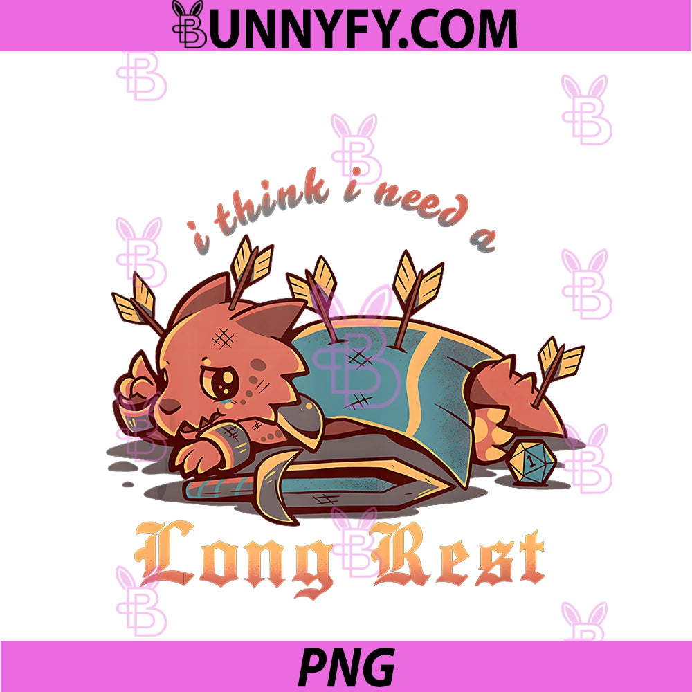 I Need A PNG, Long Rest PNG