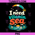 I Need Vitamin Sea PNG, Permanent Vacation Party Design PNG
