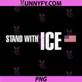 I Stand with ICE PNG, Support ICE Border Patrol US Flag PNG