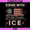 I Support ICE Vintage PNG, ICE Enjoy Deportation PNG