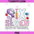I Survived 67 Days Of School Student Humor PNG, Design PNG