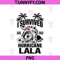 I Survived Hurricane La-la PNG, Hawaii Tropical Vacation Hibiscus PNG