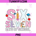 I Survived PNG, 67 Days Of School Student Humor Design PNG