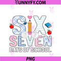 I Survived PNG, 67 Days Of School Student Humor Design PNG