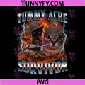 I Survived Today's Tummy Ache PNG, Funny Silly Cat Meme PNG