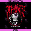 IT Pennywise The Clown PNG, Heavy Metal Bloody Logo Horror Movie PNG