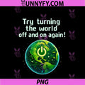 IT Reboot Humor World PNG, Restart Circuit Earth Graphic PNG