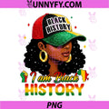 I'm Black History PNG, Month African American Afro PNG