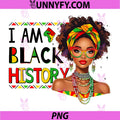 I'm Black History PNG, Month African American Black PNG