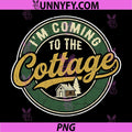 I’m Coming to The Cottage PNG, Cozy Escape Typography PNG