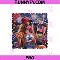 I'm Just Here For The Wieners PNG, Funny Doll Girl Meme July 4th PNG
