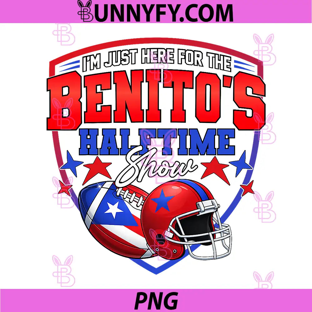 I'm Just Here for The Halftime Show PNG, 2026 Funny Football PNG