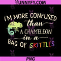 Im More Confused Than PNG, A Chameleon in A Bag of Skittles PNG