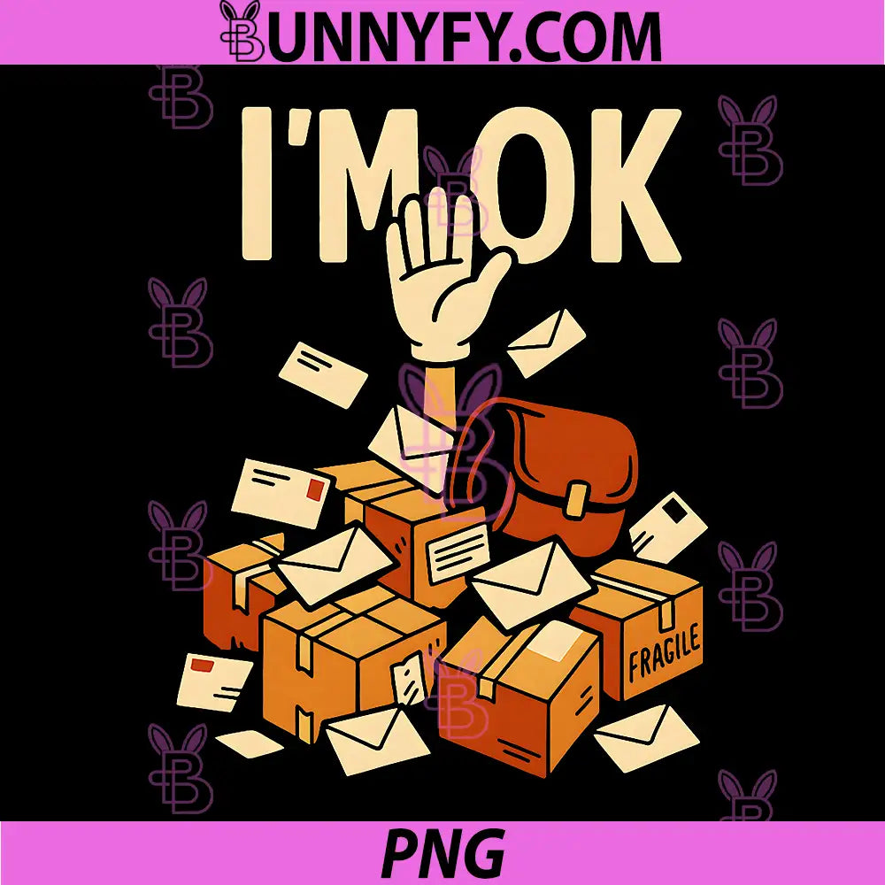 I'm OK PNG, Mail Carrier PNG, Postal Worker Courier PNG, Delivery Driver PNG