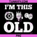 Im This Old PNG, Funny Classic Car Parts Mechanic PNG