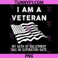 I am A Veteran PNG, My Oath Has No Expiration PNG