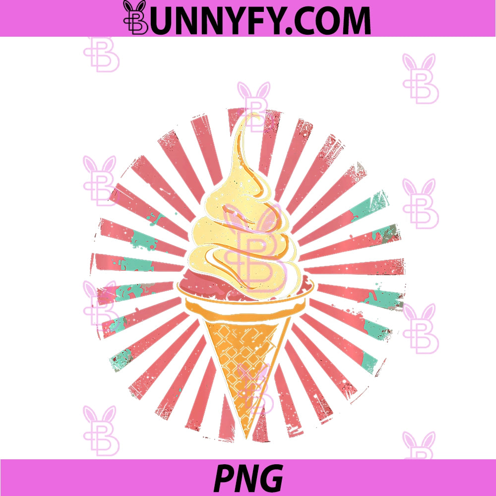 Ice Cream Cone Graphic PNG, Frozen Dessert PNG