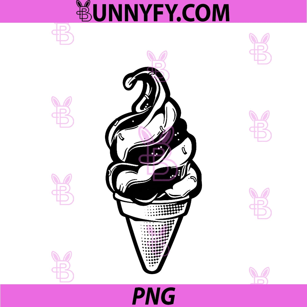 Ice Cream Cone PNG, Gelato Frozen Yogurt PNG