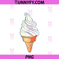 Ice Cream Cone PNG, Graphic Gelato PNG