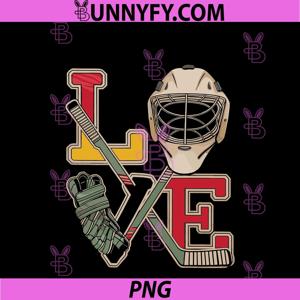 Ice Hockey Valentine's ay For Lovers Hockey PNG