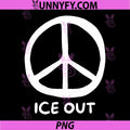 Ice Out PNG, Peace Symbol PNG