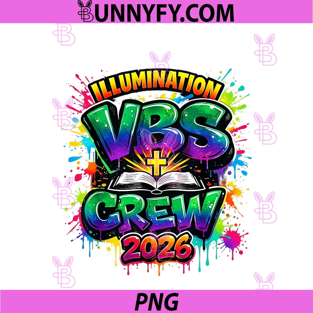 Illumination VBS Crew 2026 PNG, Vacation Bible School Christian PNG