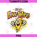 Im A Live Wire PNG, Electrician Humor Lightning Bolt Graphic PNG