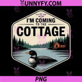 Im Coming to The Cottage PNG, Hockey LGBT Canadian Wolf Bird Loon PNG