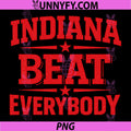 Indiana Beat Everybody PNG, Funny PNG