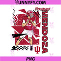 Indiana Football PNG, Fernando Mendoza 90s Style PNG