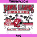 Indiana Hoosiers 2025-26 PNG, CFP National Champions Local Helmet PNG