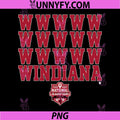Indiana Hoosiers 2025-26 PNG, CFP National Champions Windiana PNG